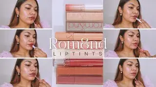 GUIDE To All ROMAND LIP TINTS, LIPSTICKS, LIP BALMS: INDIAN SKIN LIP SWATCHES & REVIEW