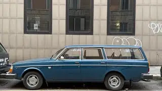 UFO / la Volvo 245 DL, simbolo di Lambrate. 
