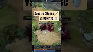 Spectre: Desolate🗡️ vs Dispersion🛡️ | Offense vs Defense | #dota2  #gaming  #shorts #viral #esports
