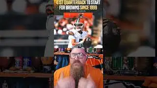 BROWNS QB DILLON GABRIEL IS THEIR 31ST QB SINCE 1999!!!! #nfl #browns @NFL @browns
