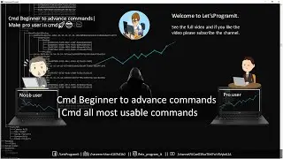 Beginner to Advance cmd commands | make pro cmd user
