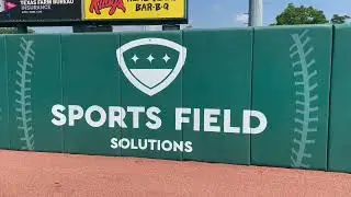 Sports Field Solutions - Baylor Baseball Post Verticutting