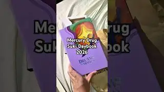 Inside Mercury Drug&rsquo;s Suki Daybook 2026 #sukiDaybook #2026 #planner #mercury #mercuryDrug #nirvana