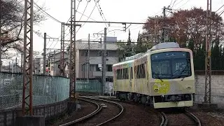 【2025年12月1日営業運転開始!!】叡電100系101F(展望列車舞)鞍馬行き　叡山本線出町柳駅付近通過