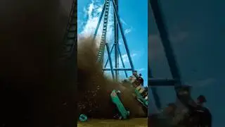 ⚠️ Don't watch before your next #rollercoaster  #AmusementParkFail #AIDisasters #RideCollapse
