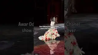 Авар Одхианг закрыла показ Chanel самым крутым образом в истории #chanel #fashion #pfw
