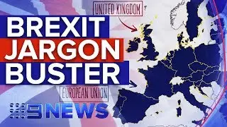 No Deal? Hard Border? What those Brexit phrases actually mean | Nine News Australia