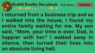 [Full Story]I returned from a business trip and as I walked into the house, I found ...!