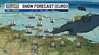 Sunday night video forecast with Dave Anderson March 9