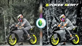 Snapseed bike photo editing 💫| 😈 Devil  black tone photo editing in Snapseed| Bike photo editing 🏍️