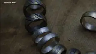 Mokume Gane wedding rings by Mokume saar