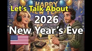2026 New Year&rsquo;s Celebration  &ndash; English Podcast for Beginners - Shadowing Practice for Fluency