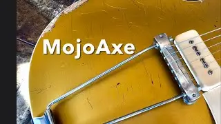 MojoAxe replacement tailpiece for ‘52 Les Paul Gold Top Tribute