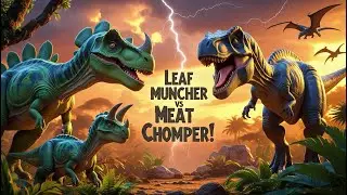 Leaf Munchers & Meat Chompers | Dinosaurs for Kids