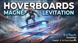 Real Hoverboards Exist! 🛹 How Quantum Locking & Lenz's Law Defy Gravity