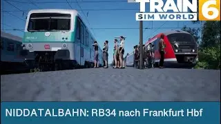 NIDDATALBAHN | RB34 nach Frankfurt Hbf | TSW6 | BR642 | Bad Vilbel - Stockheim + Ansagen