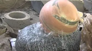 Natural stone spheres