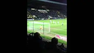 Notts County v Exeter Jeff Hughes Penalty