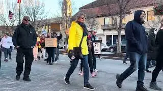 Peaceful ICE protest Country Club Plaza, January 10, 2026,