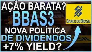 BBAS3 - BANCO DO BRASIL A&Ccedil;&Otilde;ES BARATAS E BOAS PAGADORAS DE DIVIDENDOS PARA 2021 !!