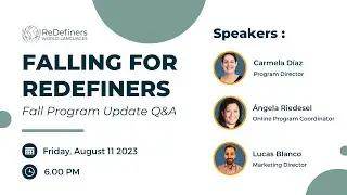 Falling for ReDefiners - Fall Program Update Q&A