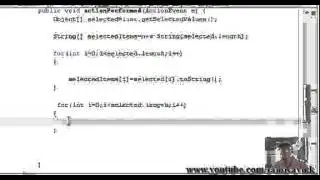Netbeans Java Tutorial 15 How to create a JList Part 2