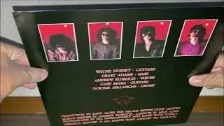 My current sisters of mercy collection (12' vinyls 7' vinyl bootleg and necklace)