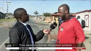 Two dead in violent Diepkloof protest
