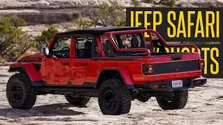 2021 Easter Jeep Safari Concepts (Magneto, Orange Peelz, Jeepster, Red Bare, Farout, TopDog) #Shorts
