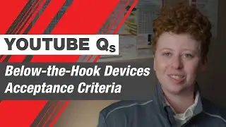 Acceptance Criteria for Below-the-Hook Devices