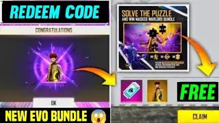 NEW EVO BUNDLE REDEEM CODE | FREEFRIE REDEEM CODE TODAY | TODAY NIGHT UPDATE IN FREEFRIE TAMIL