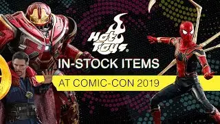 Hot Toys In-Stock Display at SDCC 2019!