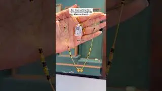 Short mangalasutra #blackbeads #shortblackbeads #mangalasutra #foryou #gold #goldblackbeads