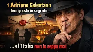 Adriano Celentano fece questo in segreto… e l’Italia non lo seppe mai.