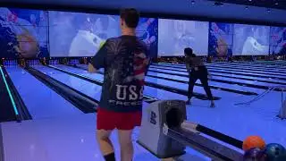 Bowling at Fat Cats Queen Creek (Lane #1) 10/10/2022 (Columbus Day) (iPhone SE 2ND Gen. Footage)
