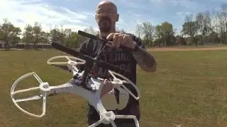 Modified Cheerson CX-20 fully upgraded and fly away!