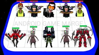 Merge Sink, TV Woman, Merge Master Skibidi Toilet Game Monster Battle Gameplay