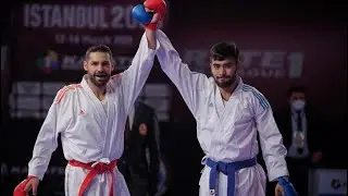 Karate 1 Istanbul Final Male Kumite -75Kg 🔴Luigi Busa(ITA🇮🇹) Vs 🔵Dadtonbek Otabolaev(UZB🇺🇿)