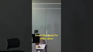 #privacy #smartfilm #switchableglass #technology #homedecor #smartglasses #smartfilms