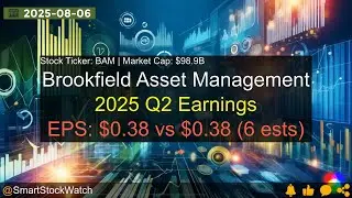 Brookfield Asset Management (BAM|$98.9B) - 2025 Q2 Earnings Analysis