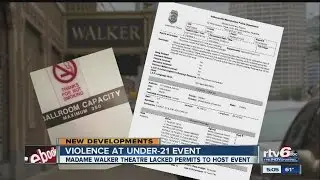 Police: Madame Walker Theatre lacked permits to host event