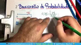⏱ BÁSICO SOBRE PROBABILIDADE (Números Decimais e Porcentagem) 👉 Minuto Matemática