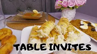 Recette ramadan 🌙Table ftour idée repas