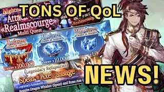 WOTV | TONS of QoL this week! | Ice Jayden! | News | War of the Visions Final Fantasy Brave Exvius