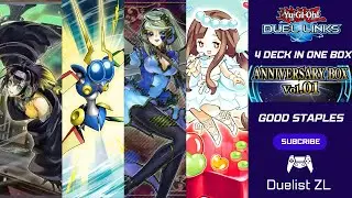 (Build Deck) Speedroid, Madolche, Trickstar, S-force in one Box. Anniversary Box Vol 1 [Duel Links]