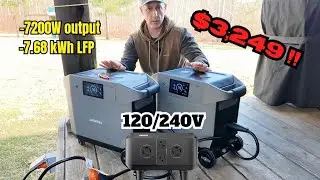 AmpAura Purea Units For Home Backup Power 240V/120V