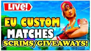 🔴WIN 3000 VBUCKS🔴REAL CUSTOMS FORTNITE LIVE🔴EU CUSTOM MATCHMAKING🔴SOLO DUO SQUAD SCRIMS ARENA GAMING