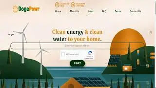 (SCAM) Dogepowr Nova Mineradora de Dogecoin Ganhe um plano Gr&aacute;tis