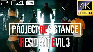 [4K] RESIDENT EVIL RESISTANCE OPEN BETA OPENING !! (PS4 Pro) 60fps
