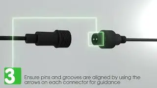How to install 4lite Festoon 20m Outdoor IP44  | Screwfix